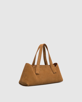 Marsell Brown suede bag Linea MB0487P024