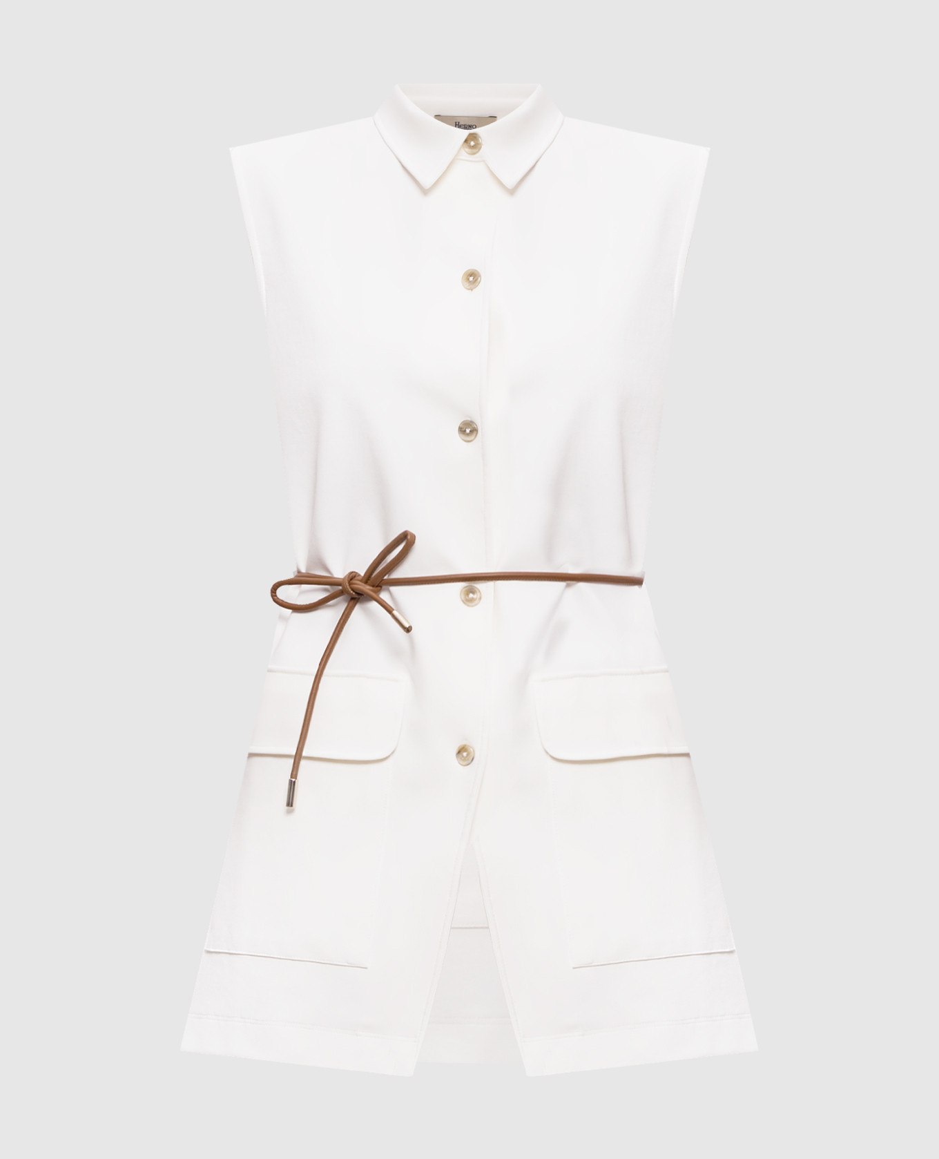 

Ivory vest Herno, Beige