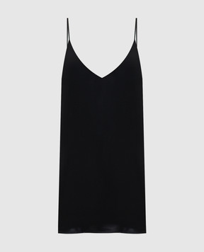 LISA YANG Black silk top 2026301
