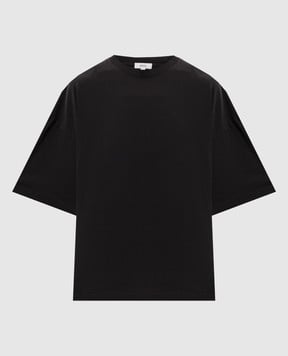 AGOLDE Ellery black lace-up t-shirt A74271521