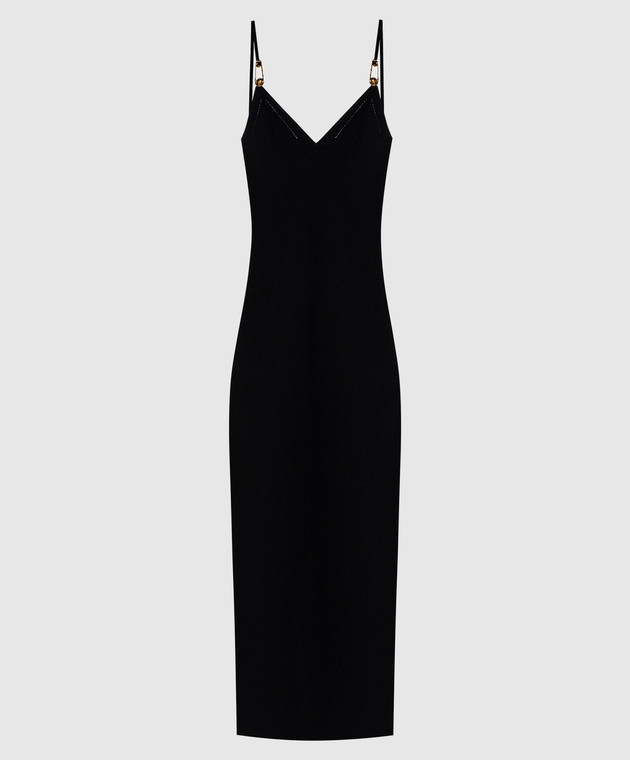 navy blue dress for baby girl Versace Jeans Couture Women's White Denim Midi Dress