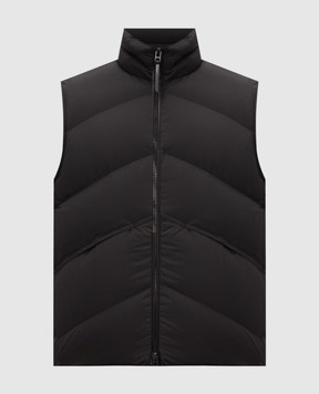Tom Ford Black quilted down vest OGD011FMN090
