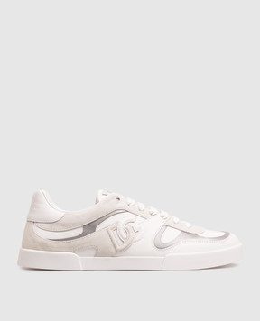 Dolce&Gabbana White leather Portofino sneakers CS2477A0867