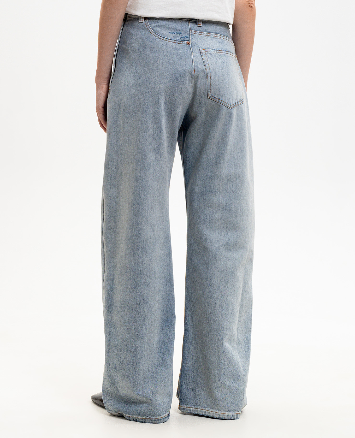 

Blue jeans with holes Maison Margiela MM6