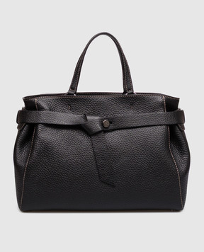 Gianni Chiarini Miranda black leather tote bag BS11887RNGFRSH