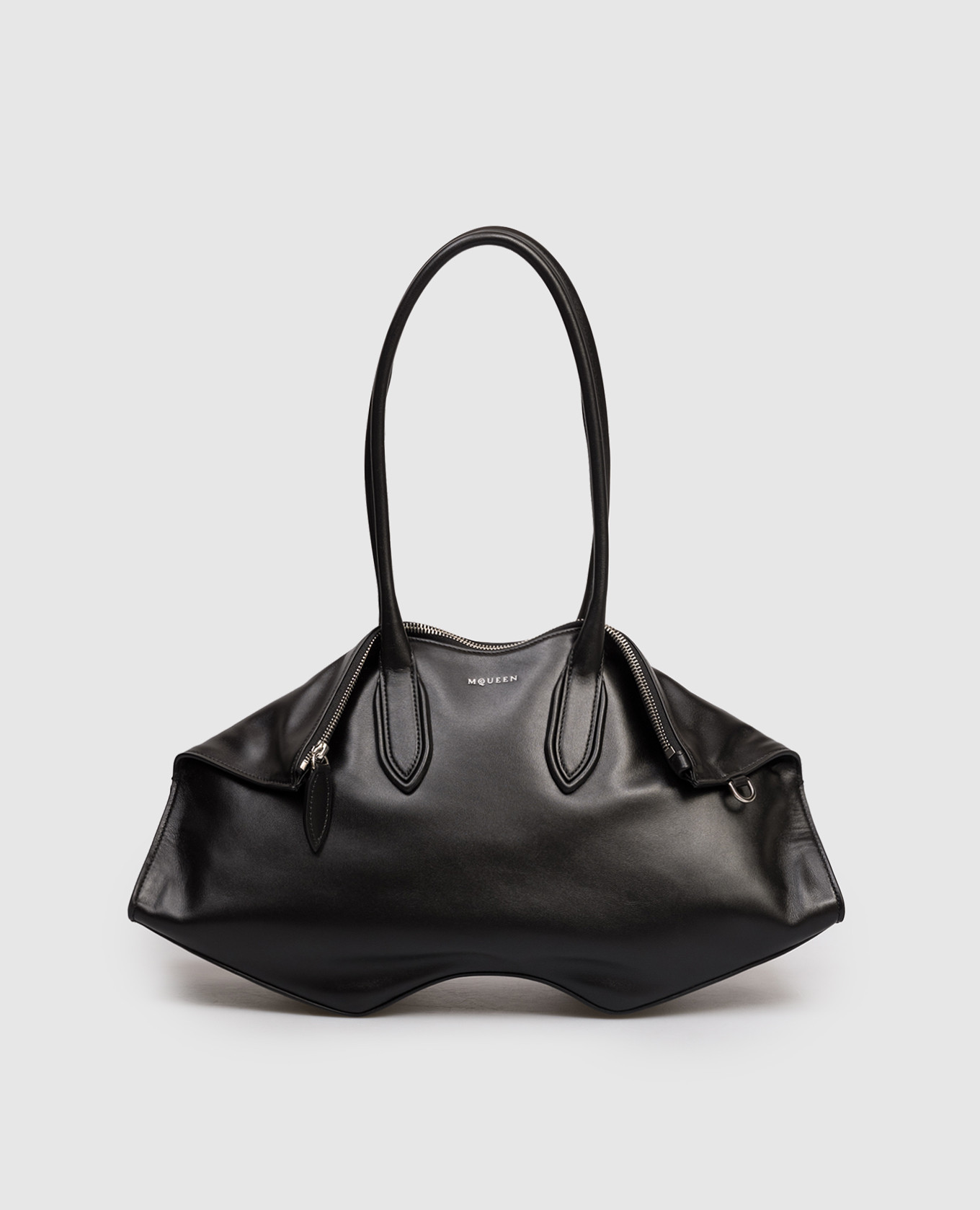 

Black Manta leather tote bag Alexander McQueen