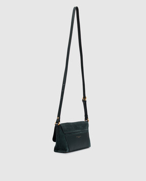 Gianni Chiarini Eugenia green suede crossbody bag BS12310CMPL
