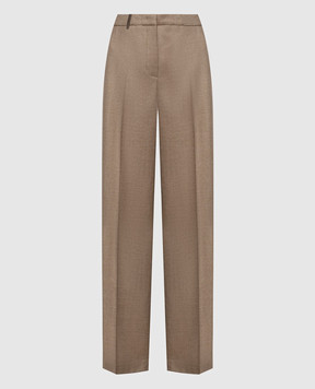 Peserico Beige wool pants P0406703324