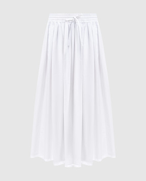 Dolce&Gabbana White maxi skirt F4DA7TFU61A
