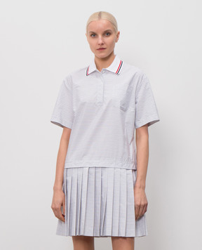 Thom Browne Striped pleated dress FDSF44A07878