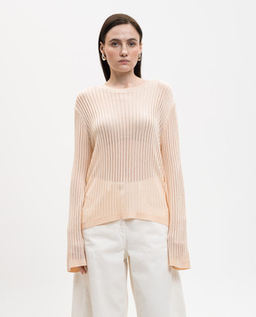 Loulou de Saison Beige Hedora jumper HEDORA