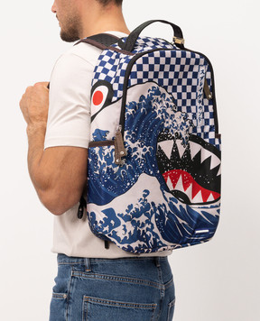 Sprayground Children's blue backpack ICHIMATSU-MOYŌ CAMOKAWA 910B8810NSZ