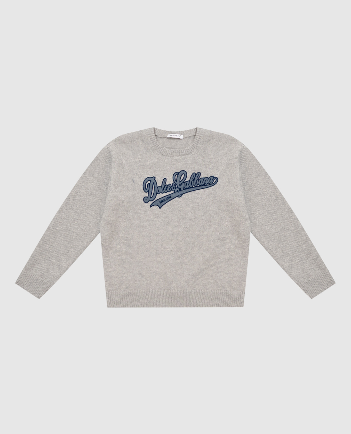 Children's gray wool sweater Dolce&Gabbana