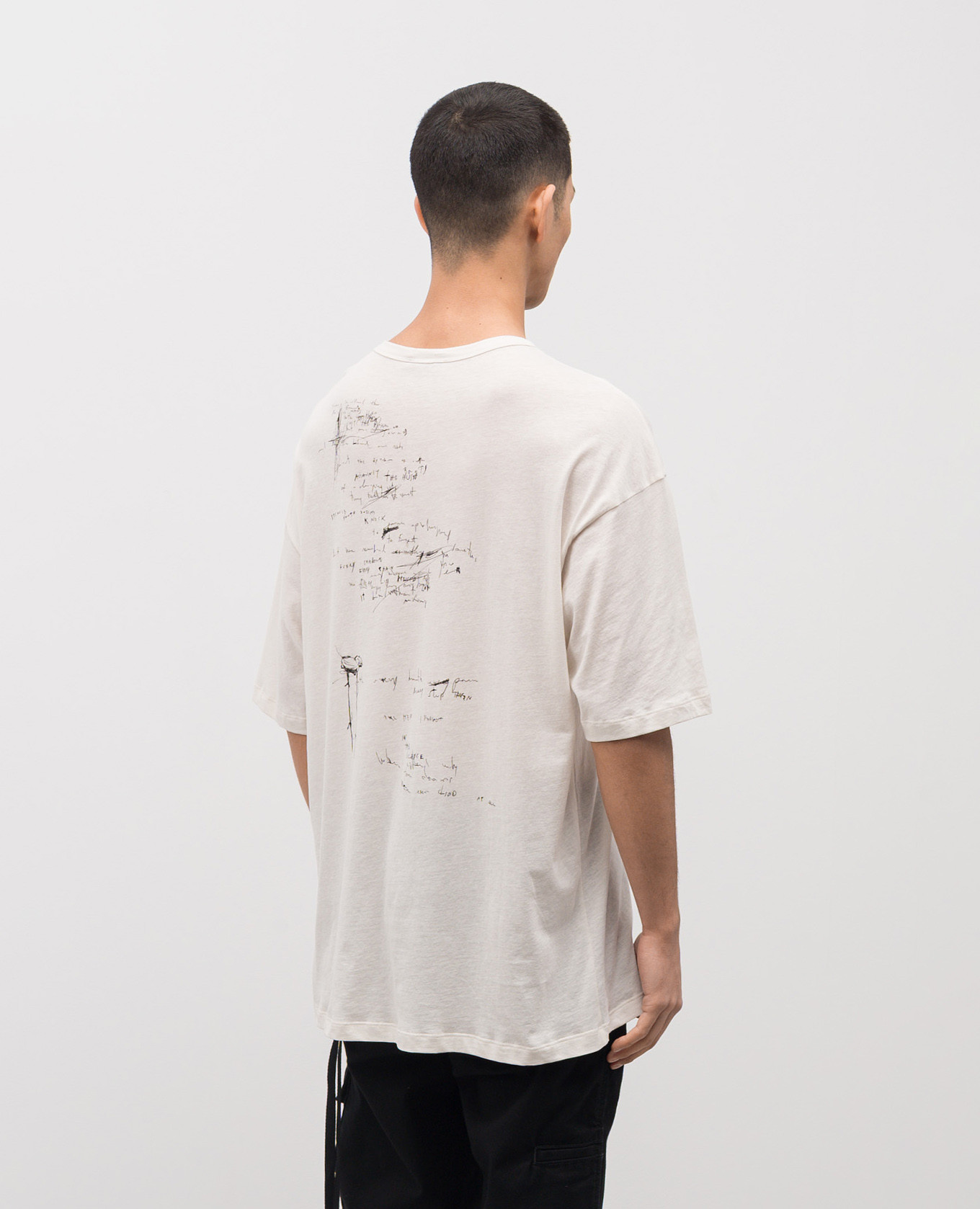 

Dieter white t-shirt Ann Demeulemeester