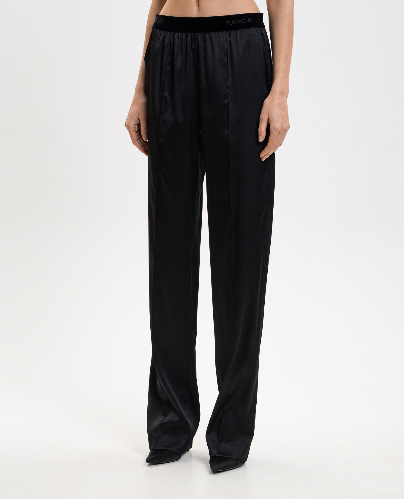 

Black silk pants Tom Ford