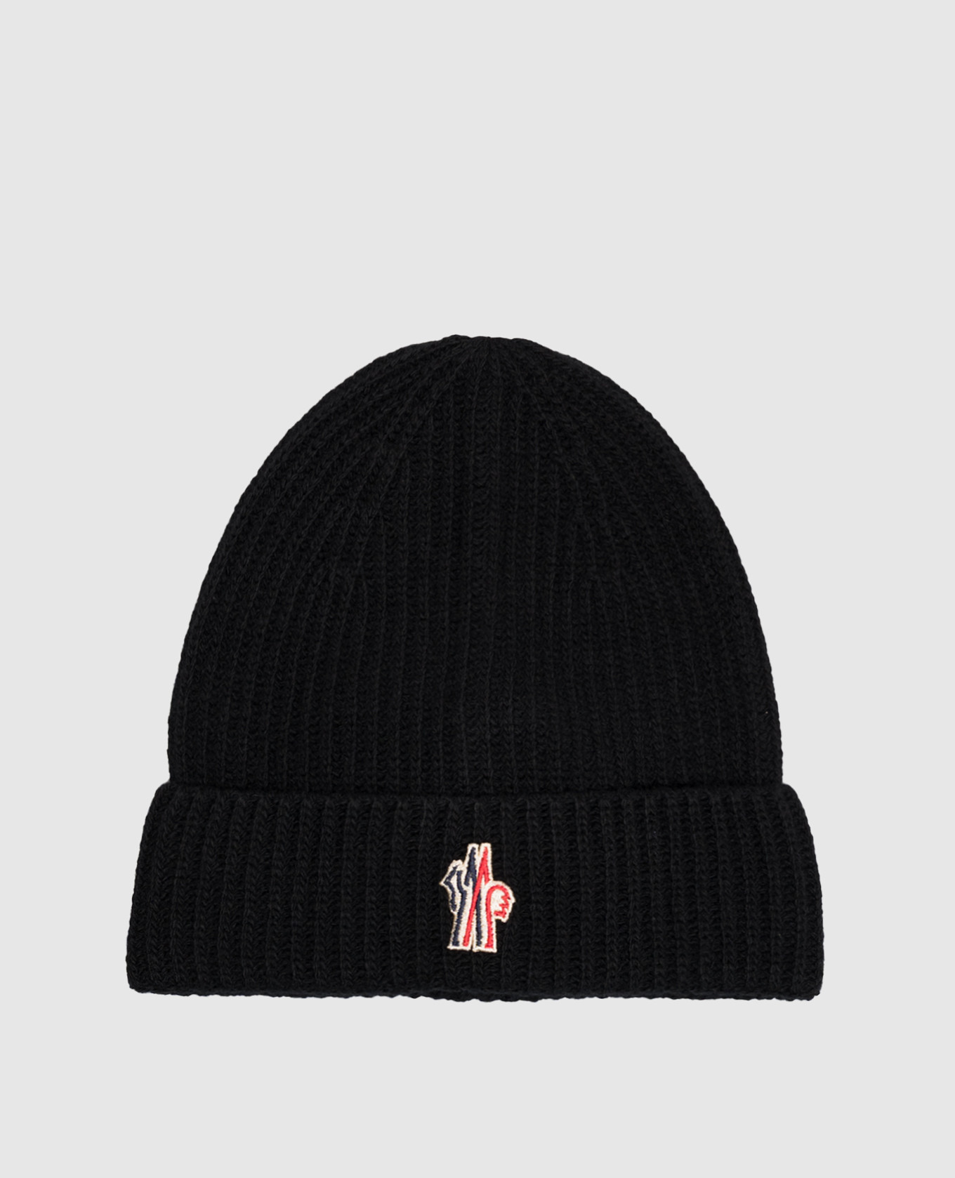 Children's black wool hat