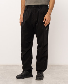 C.P. Company Metropolis Black pants with print LPA031A110264V