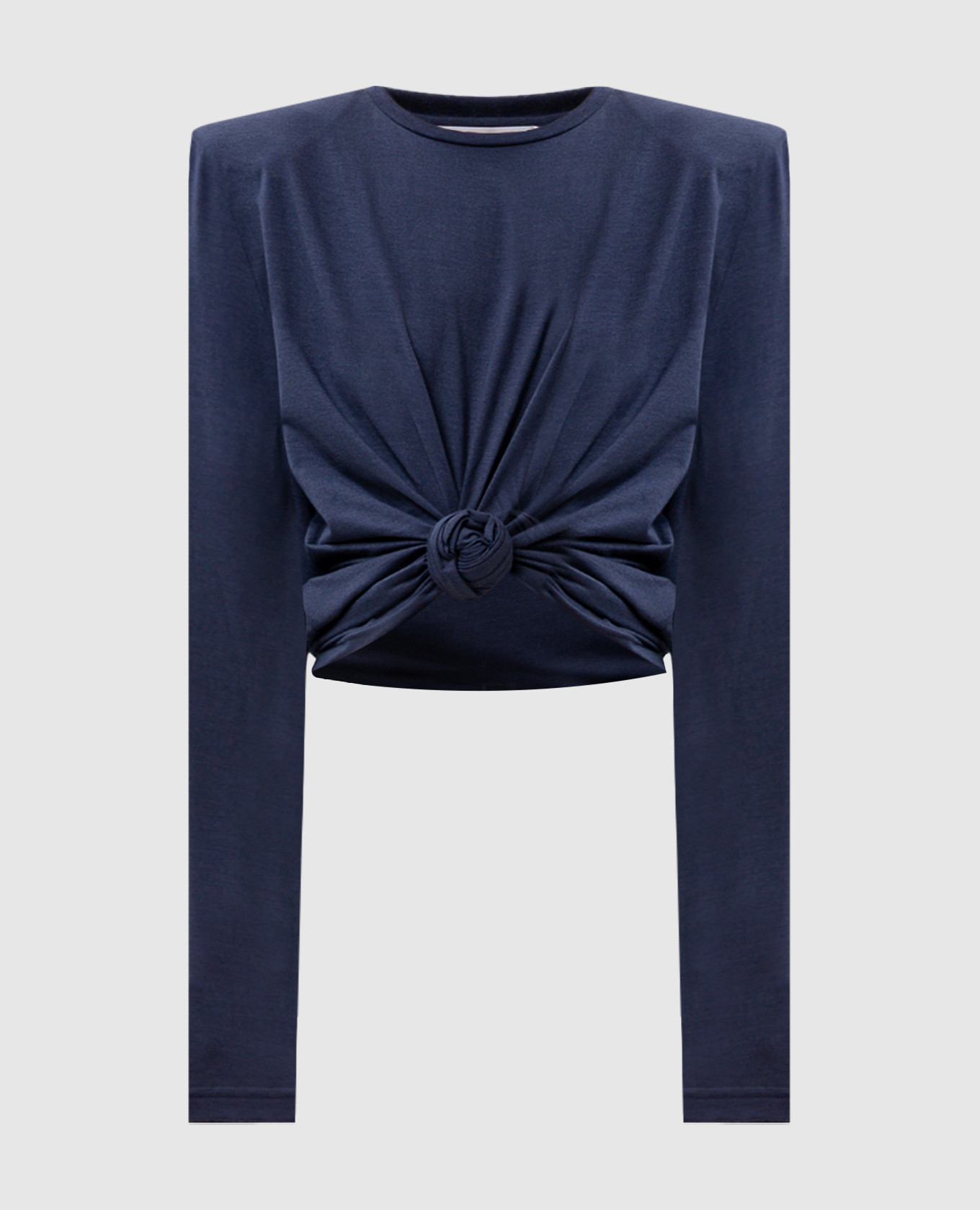 Blue top with branded knot Magda Butrym