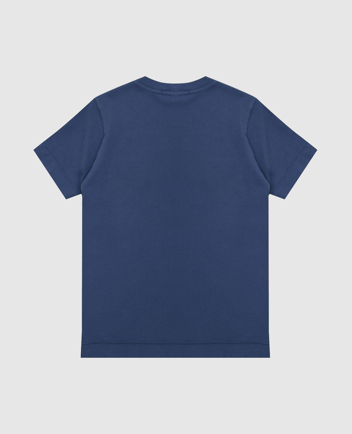 

Children's blue T-shirt with logo patch Stone Island