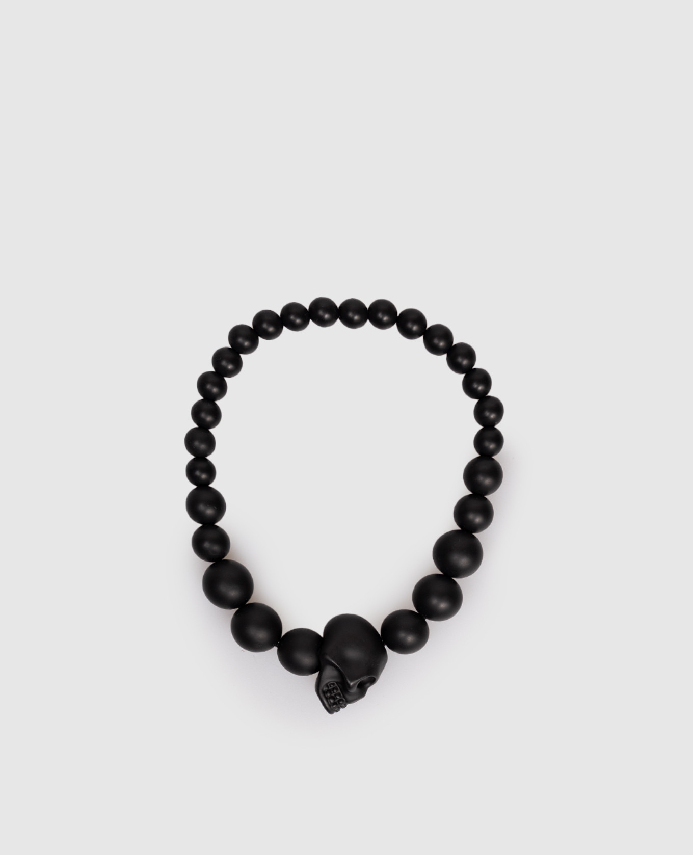 

Black Skull ball bracelet with skull Alexander McQueen