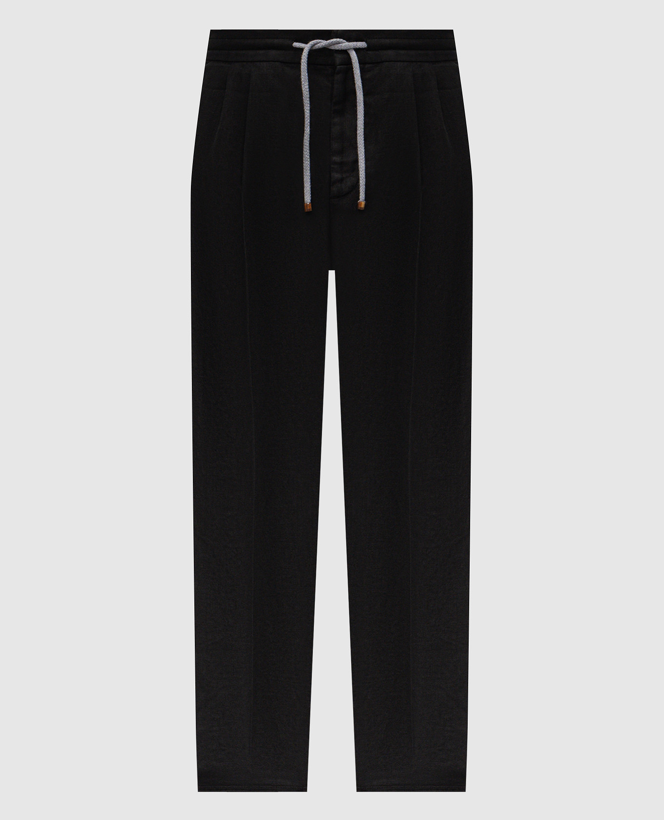 Black linen pants