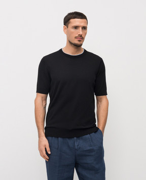 Peserico Black T-shirt R59486F149173N
