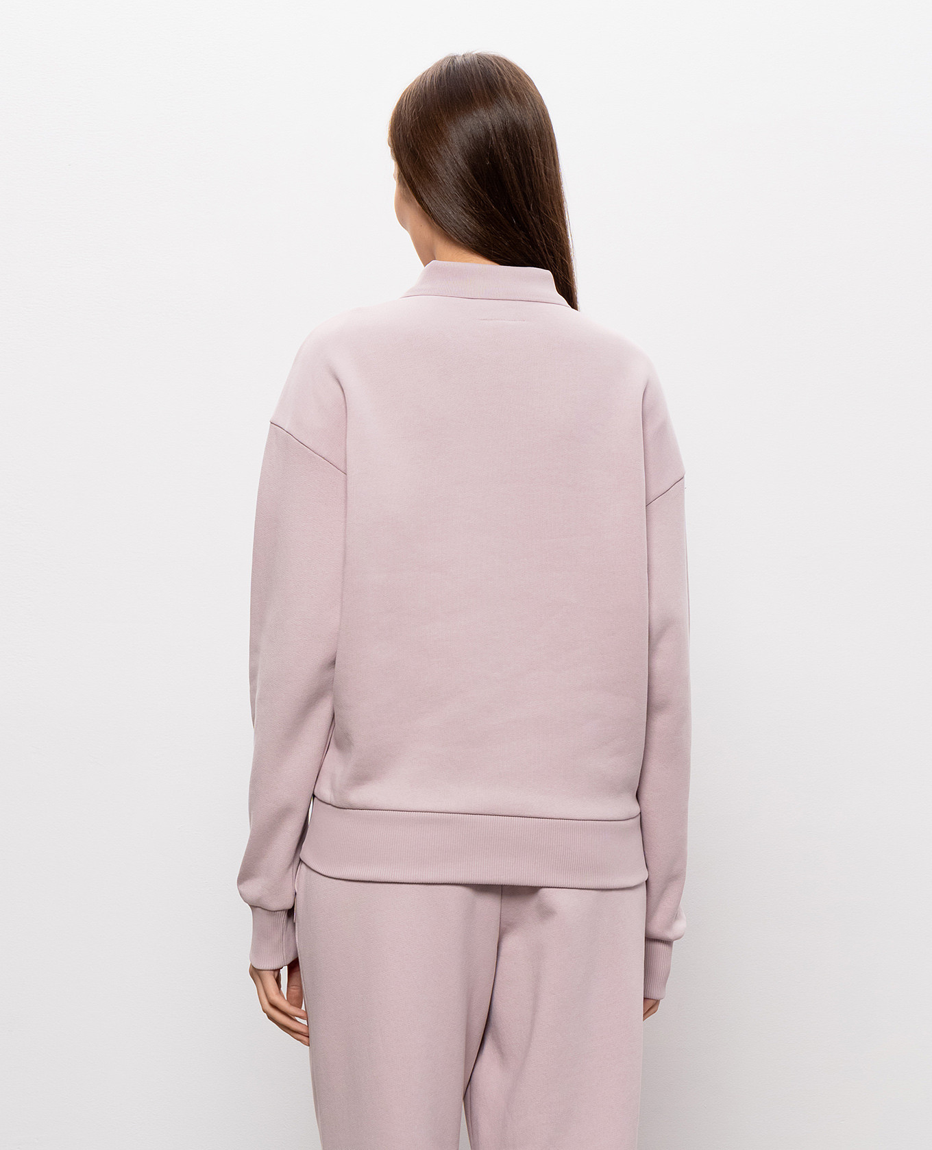 Saranda purple polo collar sweatshirt Parajumpers 4