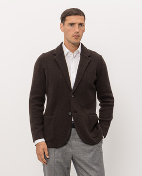 Cashmere&Whiskey Black cashmere blazer MU9471312341R