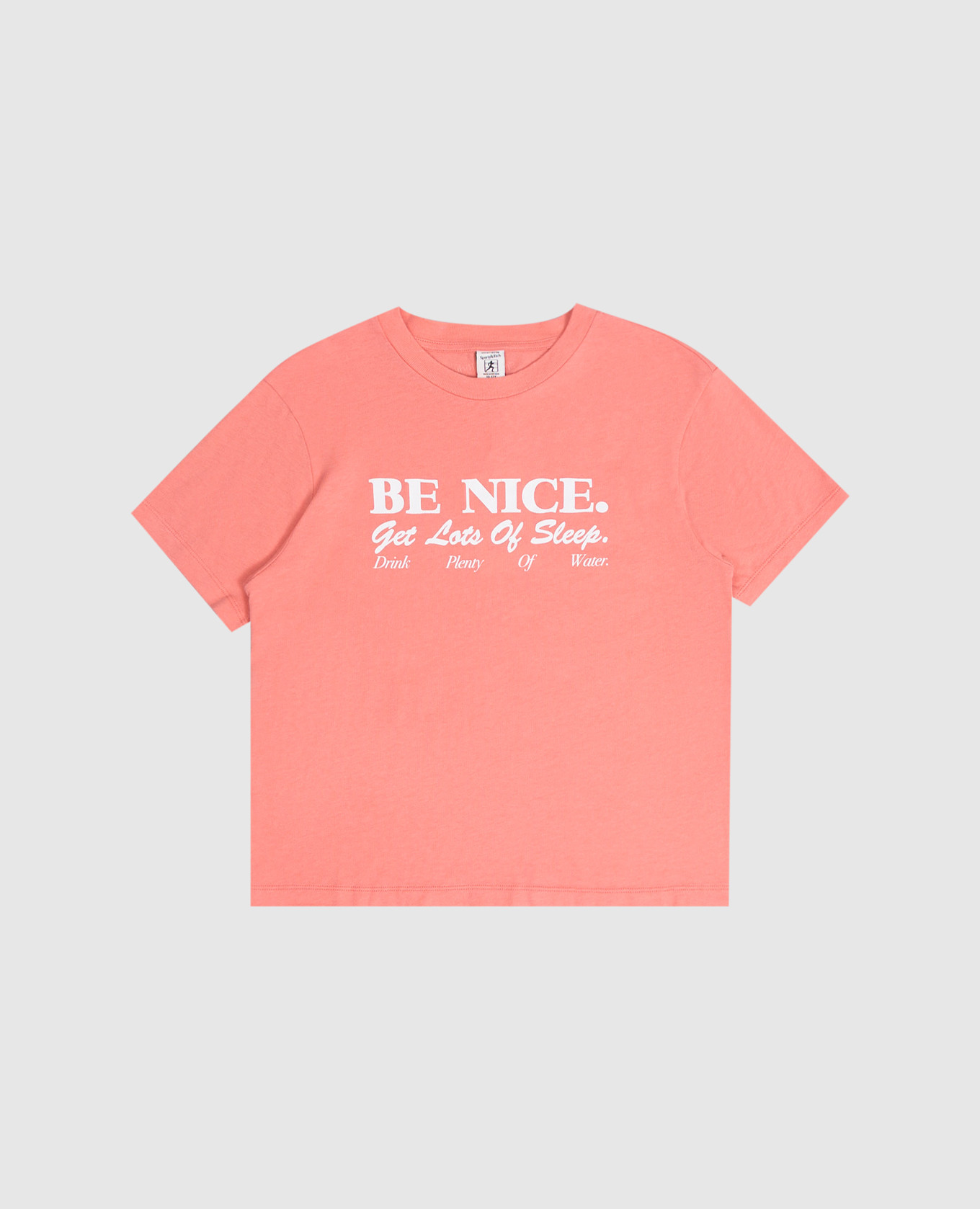 Children's pink T-shirt Be Nice Sporty & Rich