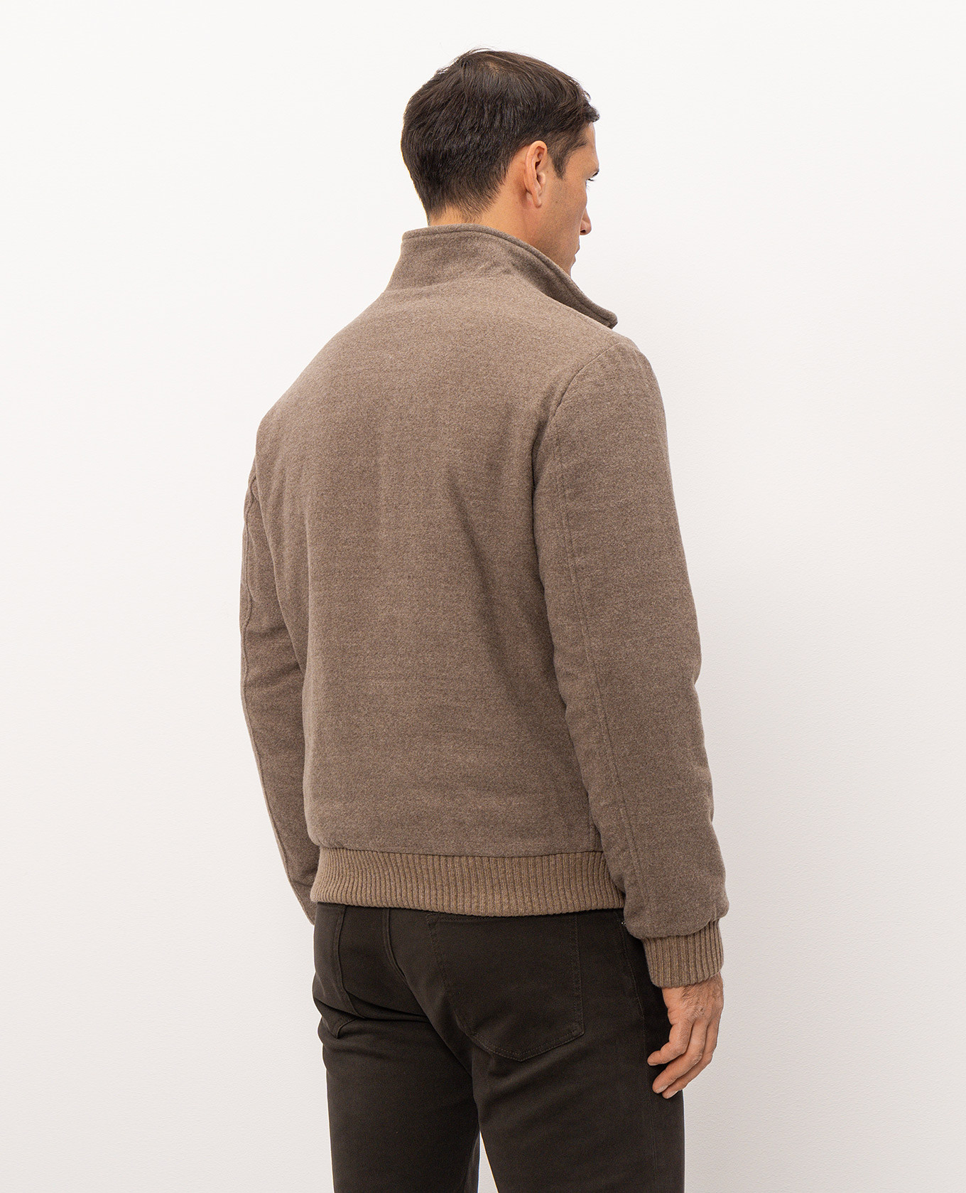 Brown jacket Doriani Cashmere 4