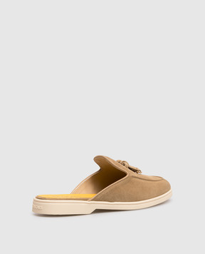 Doucal's Brown suede mules DD8894JOANUF229