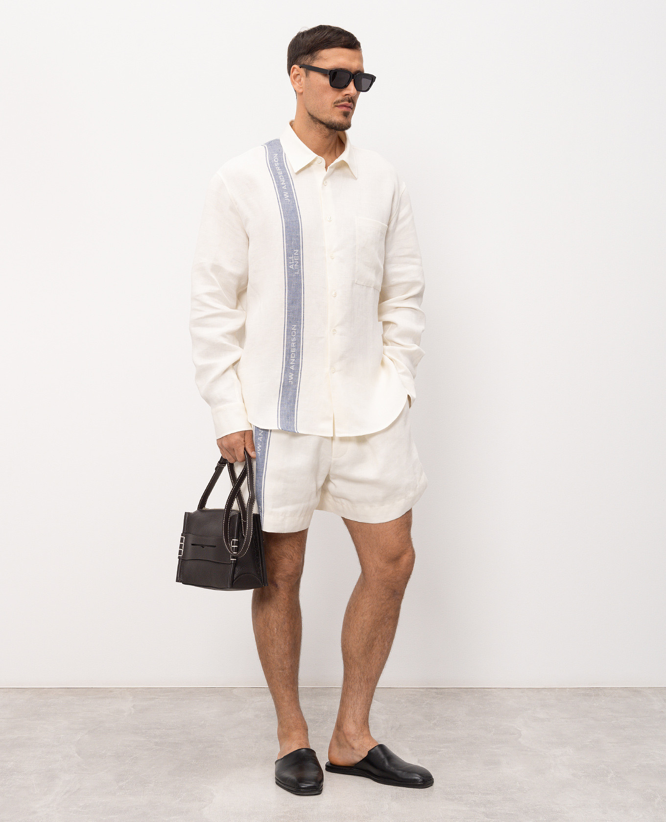 White linen shirt JW Anderson 2