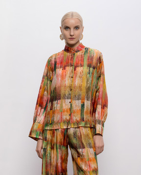 Momoni Franklin silk blouse MOSH04002MO