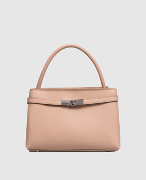 Gianni Notaro Beige leather bag Ruga 245RUGANIKEL