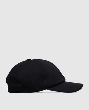 Stefano Ricci Black wool cap MCV61TX08EMA0033