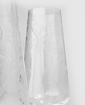 Stefano Ricci Set of crystal glasses for sparkling wine OCR103105PCRYLX1