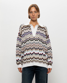 Missoni Ivory patterned sweater DS26WN1BBK01KO