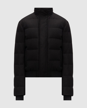 Castangia dal 1850 Black wool down jacket BNT2
