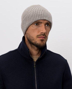Brunello Cucinelli Beige cashmere hat M2293900