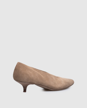 Marsell Beige suede shoes Longiforma MW8480P024