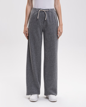 Marco Pescarolo Gray wool and cashmere pants FENCYD54Y10