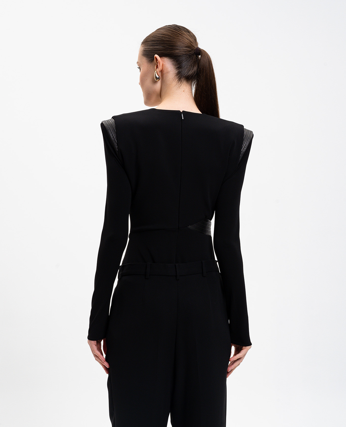 

Black bodysuit Versace