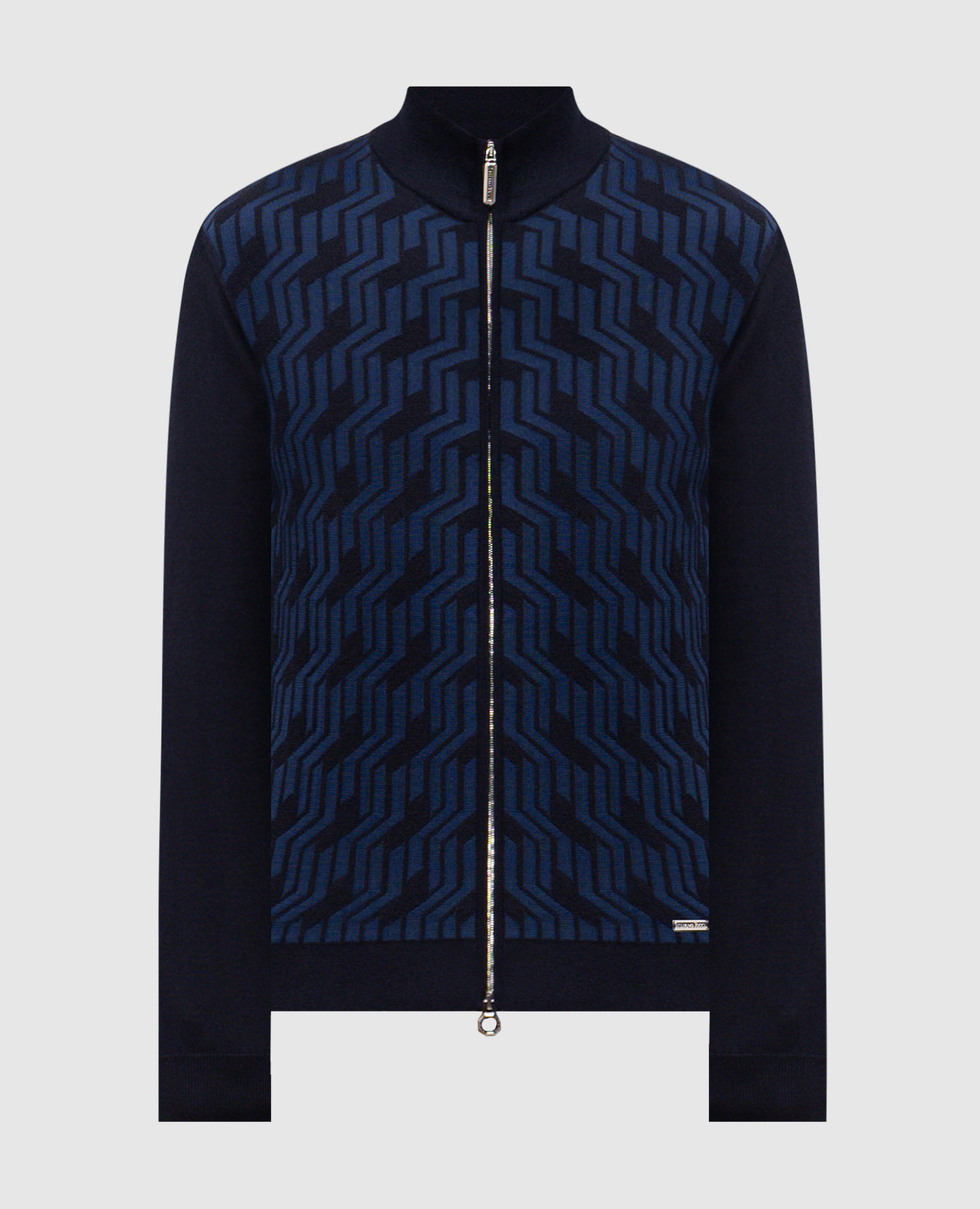 

Blue cashmere and silk cardigan Stefano Ricci