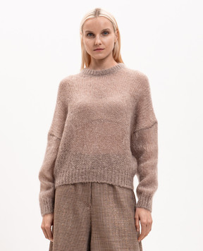 Brunello Cucinelli Brown wool sweater MLC349300P