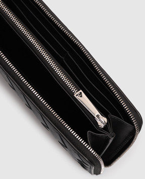 Bottega Veneta Black Intrecciato leather wallet 814838VCPQ4