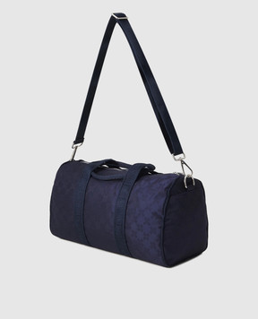 Vilebrequin Blue patterned travel bag B48C0437