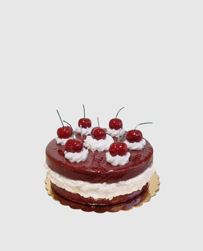Cereria Introna Scented candle in the shape of a cherry cheesecake 2374