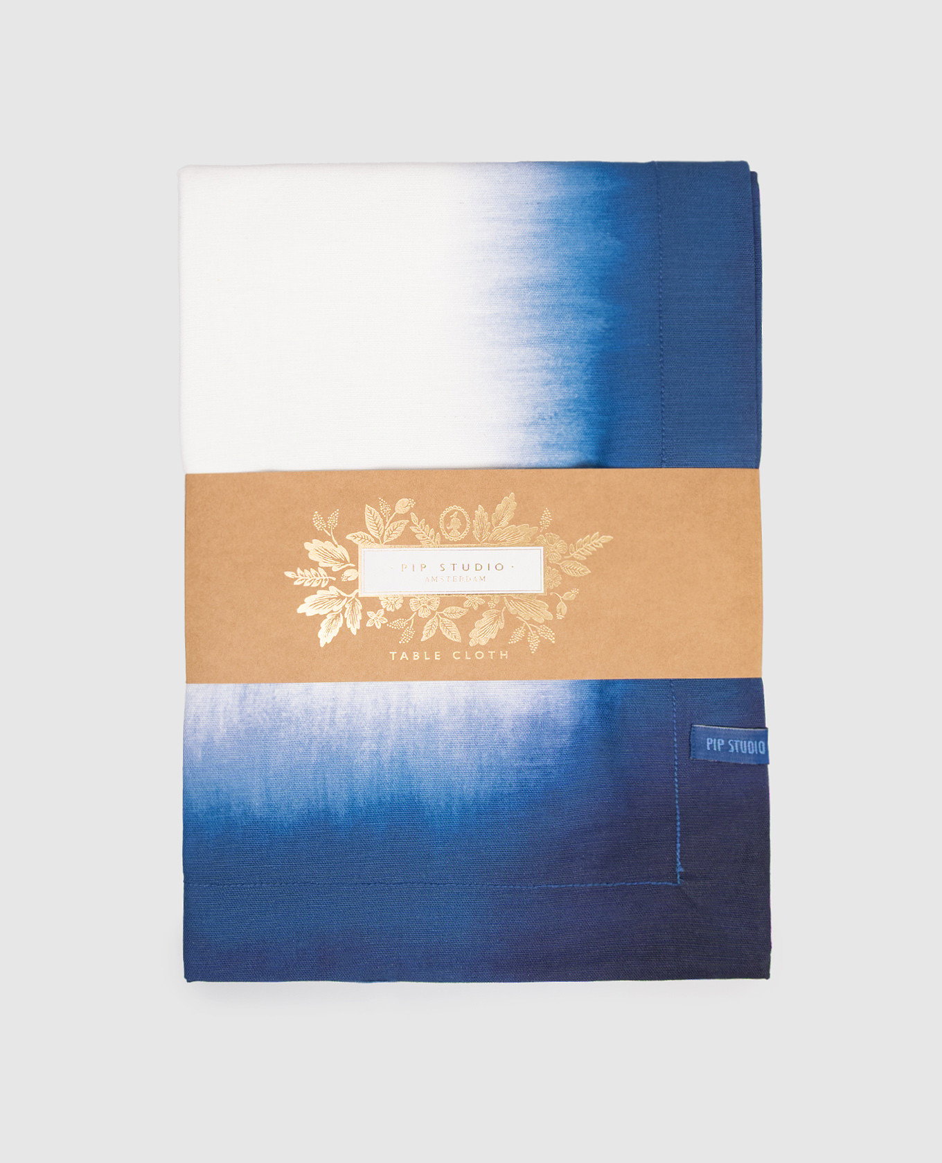 Nappe blanche Pip et l'Oiseau bleu avec logo