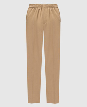 Ami Paris Beige wool pants HTR226WV0211