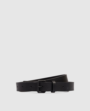 Sofie D`Hoore Black leather belt VARNIA VARNIA25LNA